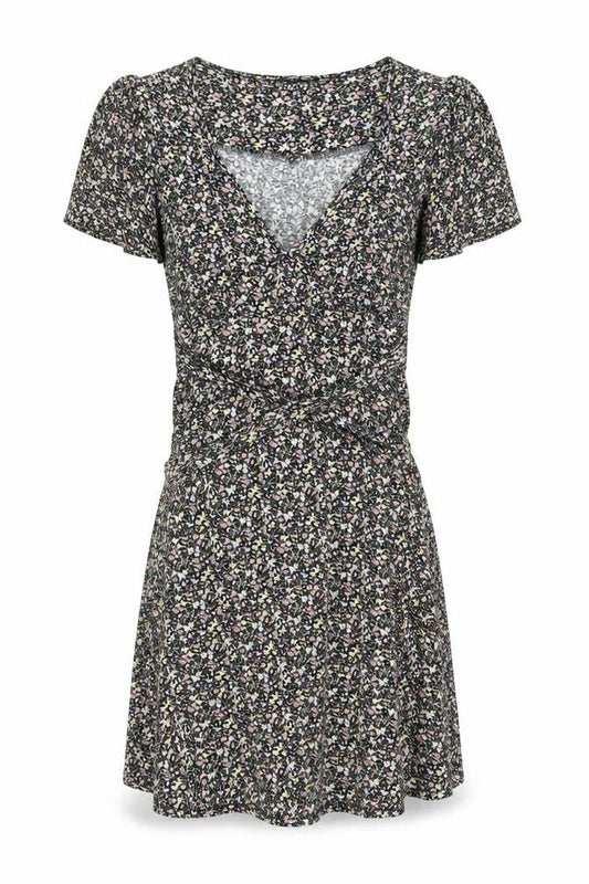 Warehouse Women's Multicoloured Floral Dress Size 6