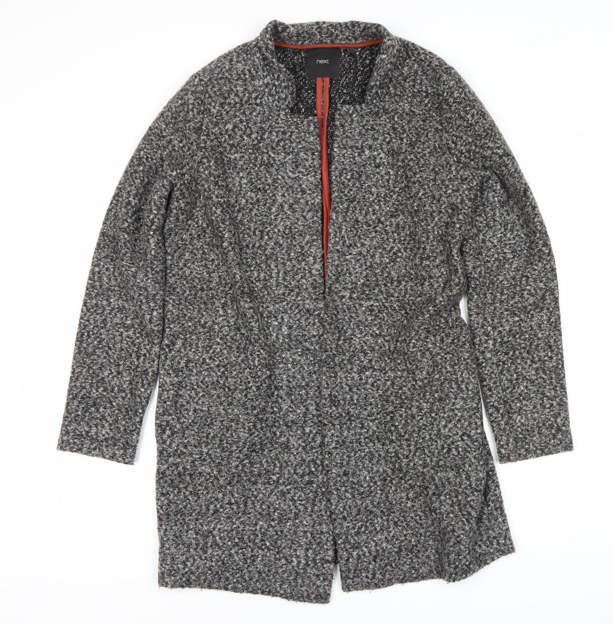 Next Women's Grey Coat Size 10 Long Sleeve