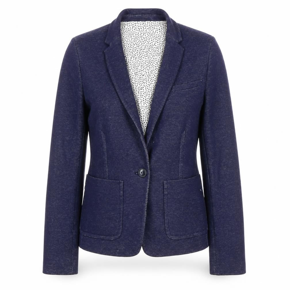 Esprit Blue Women's Blazer, Size 8, Regular Fit