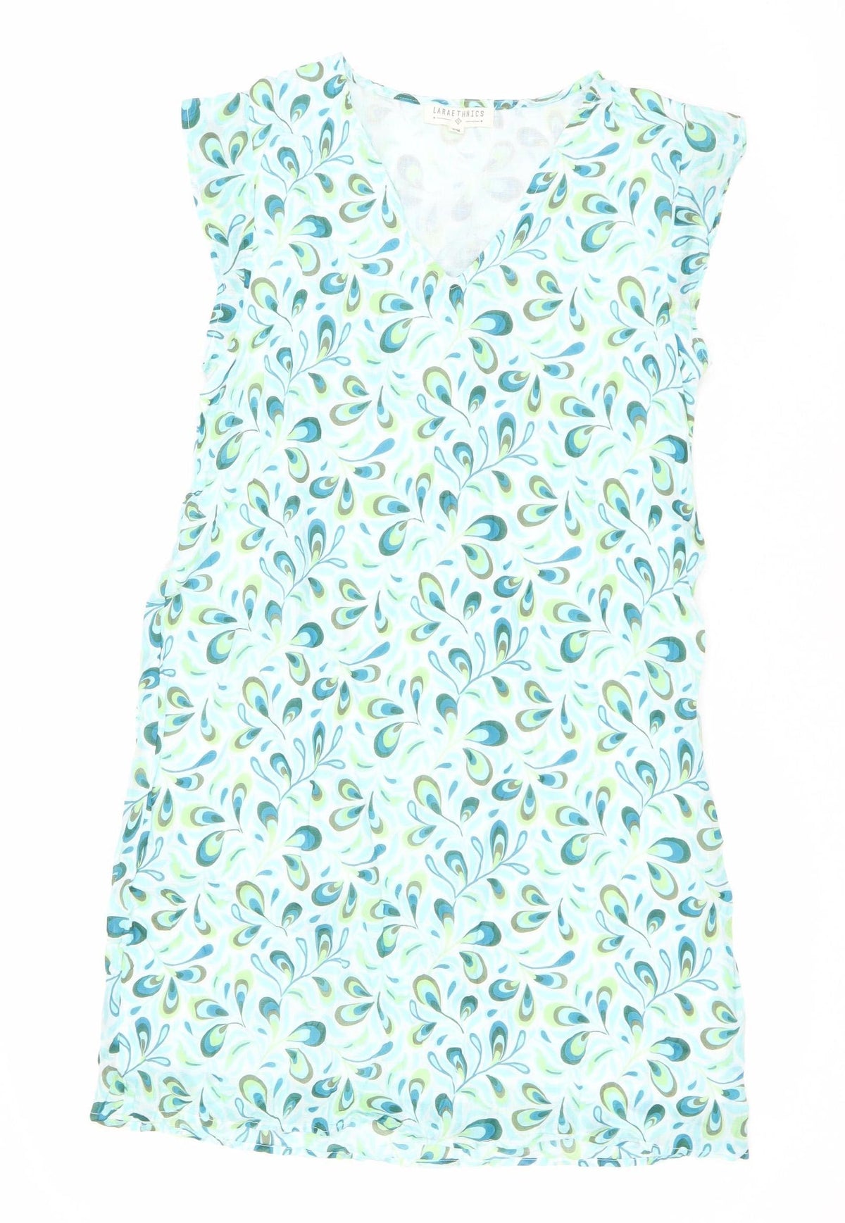 Larethings Women's Multicoloured Floral Dress S