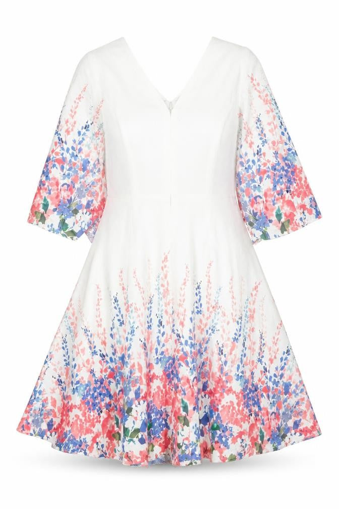 Next Women's Multicoloured A-Line Dress Size 10