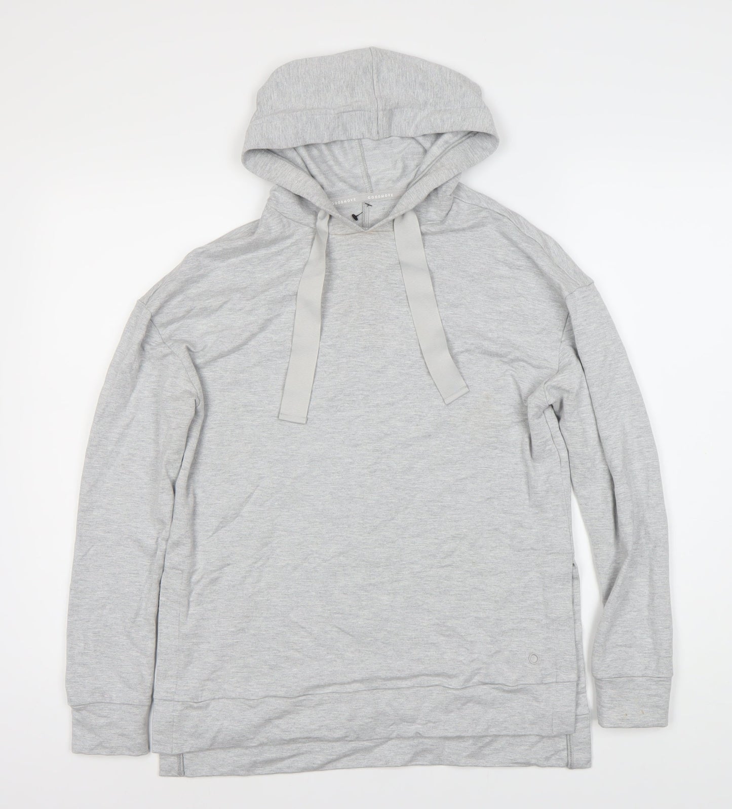 Marks and Spencer Women's Grey Pullover Hoodie Size 10