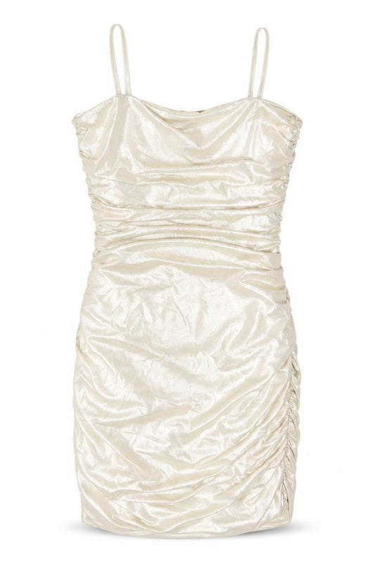 Pink Vanilla Women Beige Dress Strappy Sleeveless Size 8