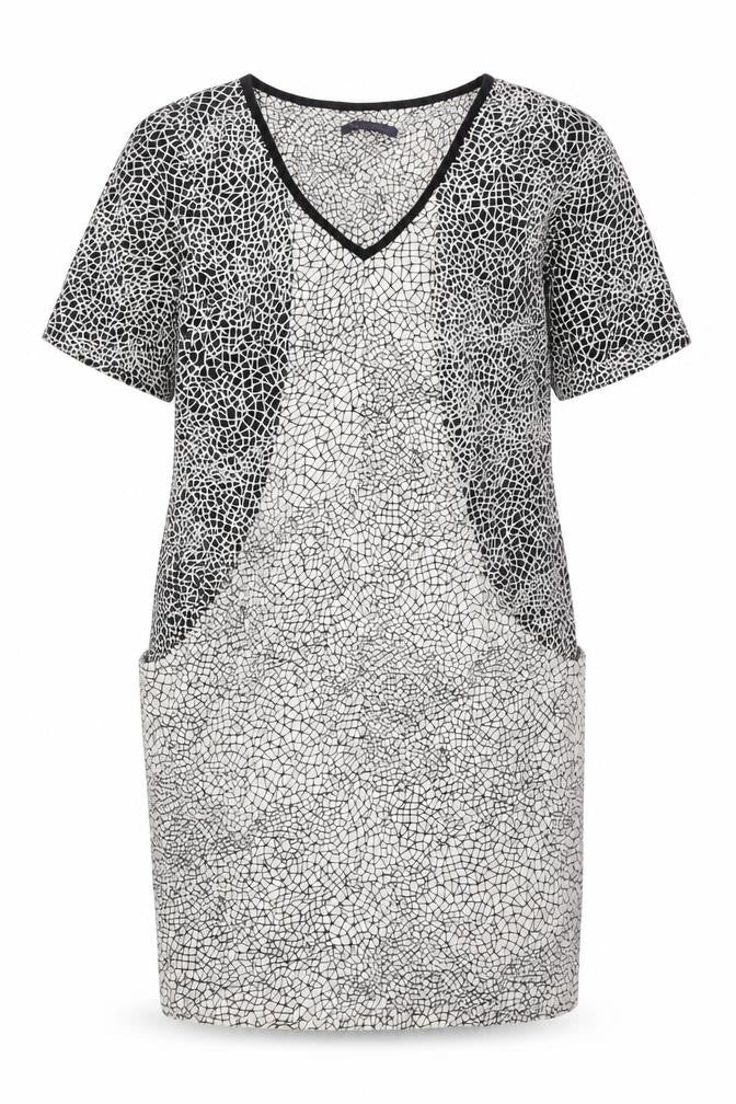Marks & Spencer Women's Black Geometric Dress Size 10