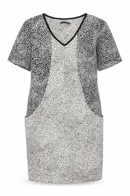 Marks & Spencer Women's Black Geometric Dress Size 10