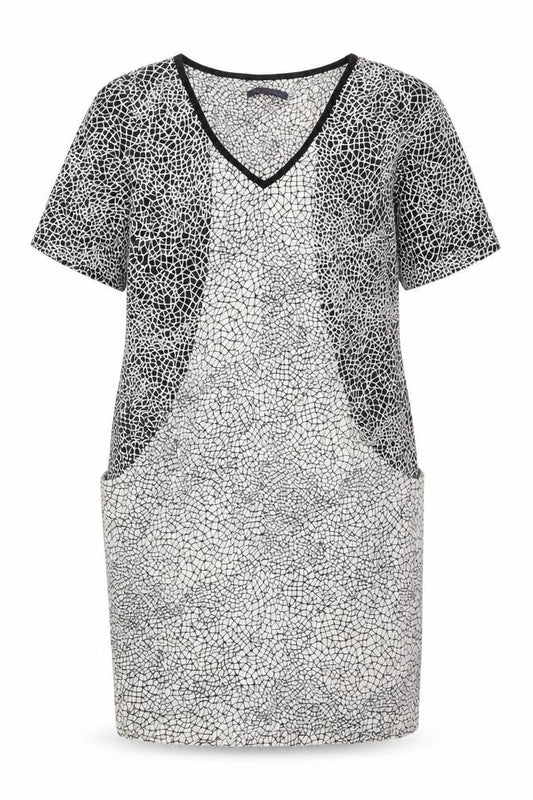 Marks & Spencer Women's Black Geometric Dress Size 10