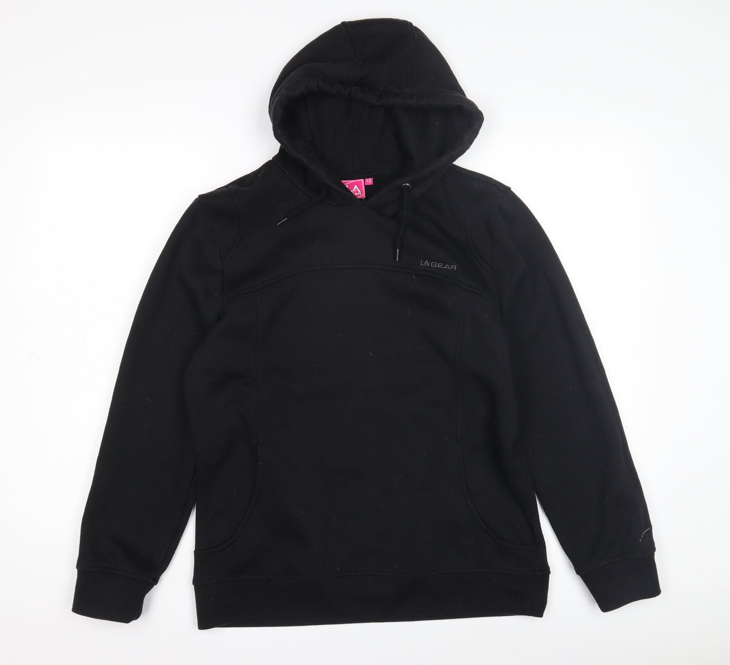 LA Gear Women's Black Pullover Hoodie Size 12