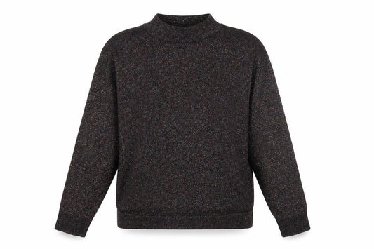 Warehouse Women's Black Mock Neck Jumper Size 12