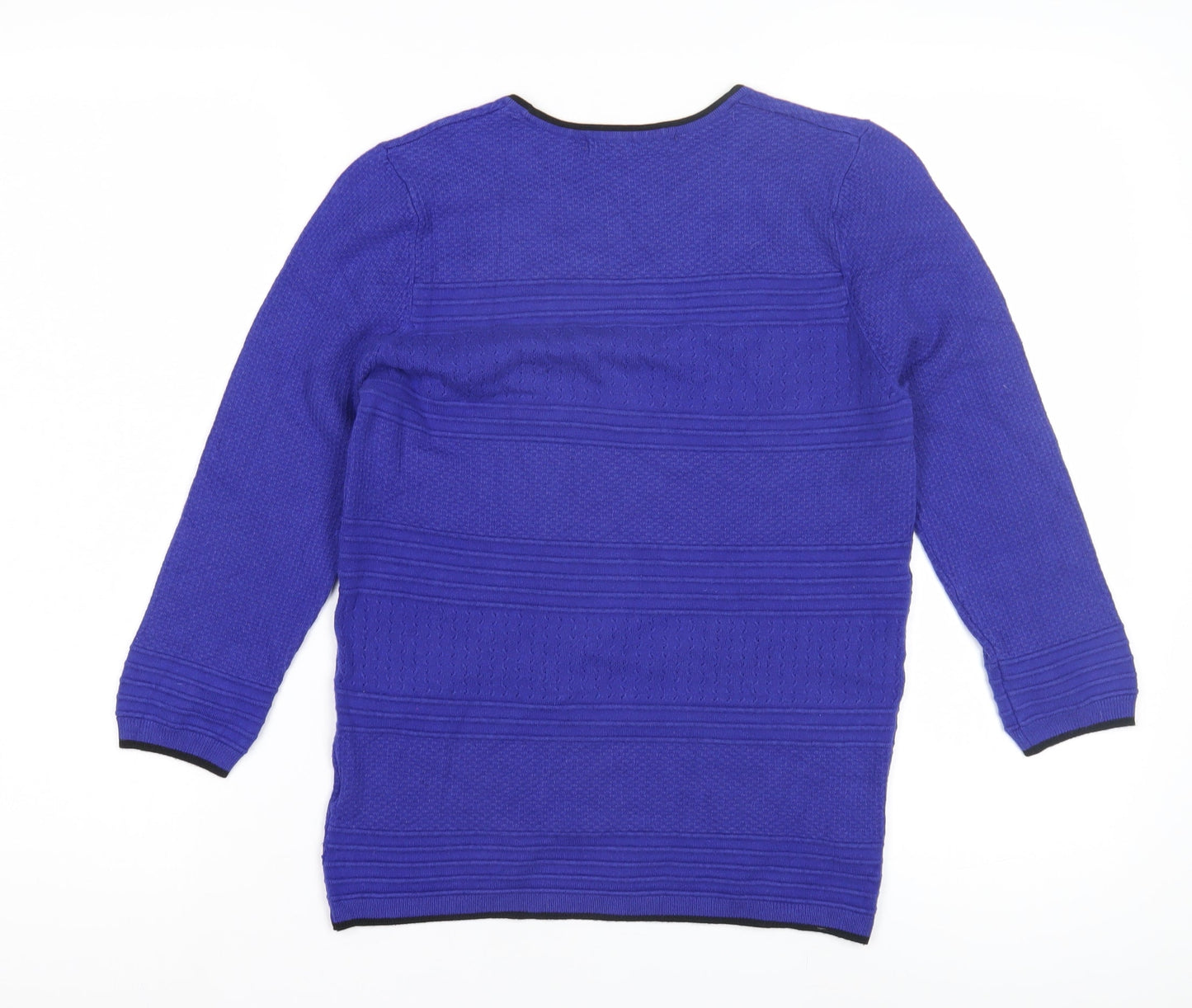 Marks and Spencer Women's Blue Knit Pullover Jumper Size 8