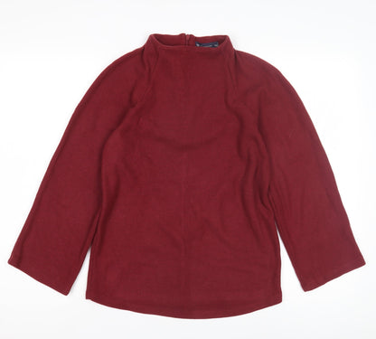 Marks & Spencer Red High Neck Women's Jumper