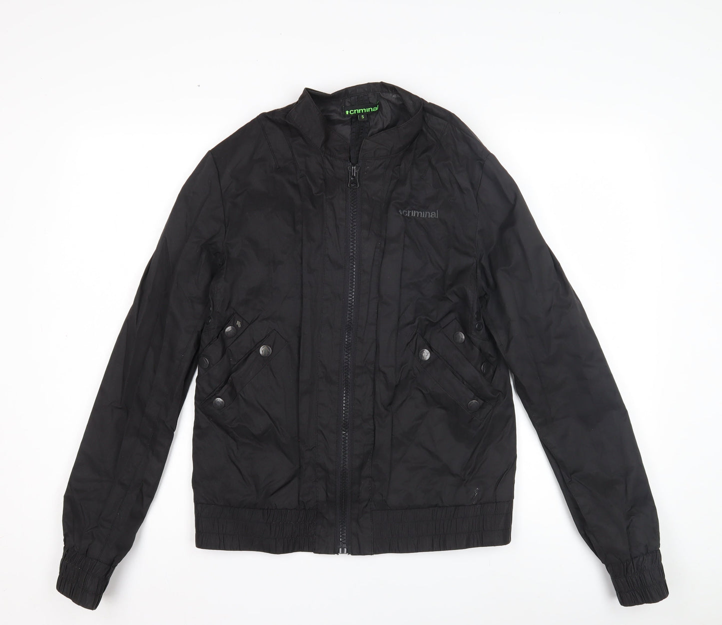 Criminal Men’s Black Basic Jacket S