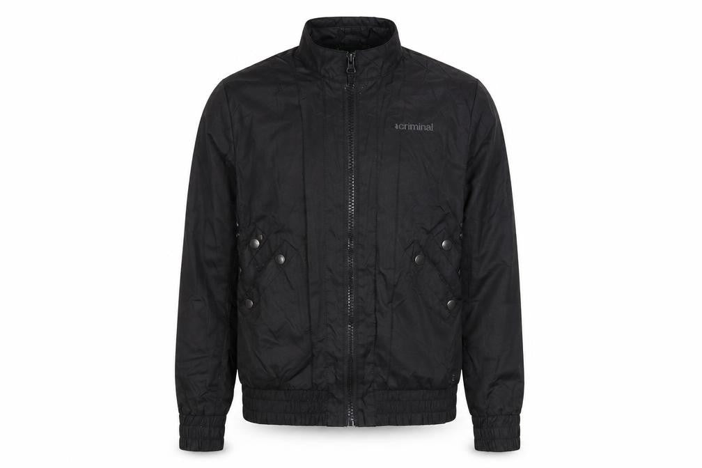 Criminal Men’s Black Basic Jacket S