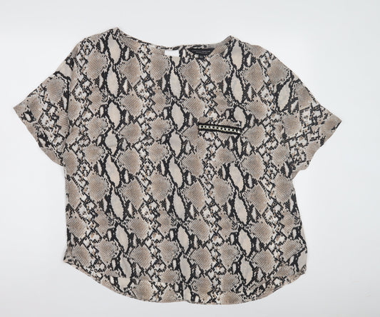 Dorothy Perkins Women's Multicoloured Size 18 Top