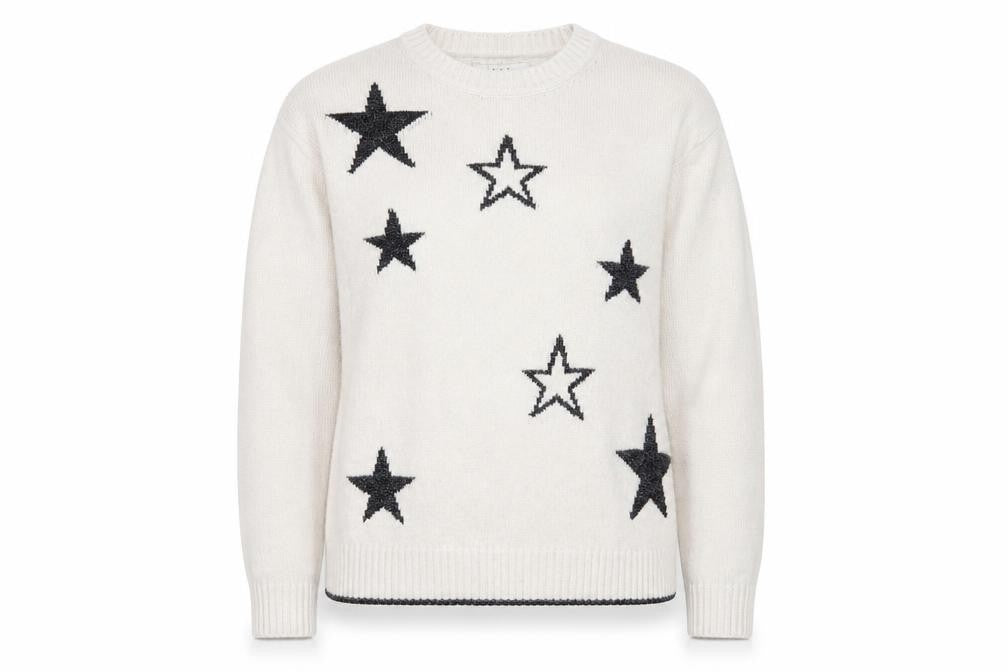 Marks & Spencer Women's Ivory Star Pullover M