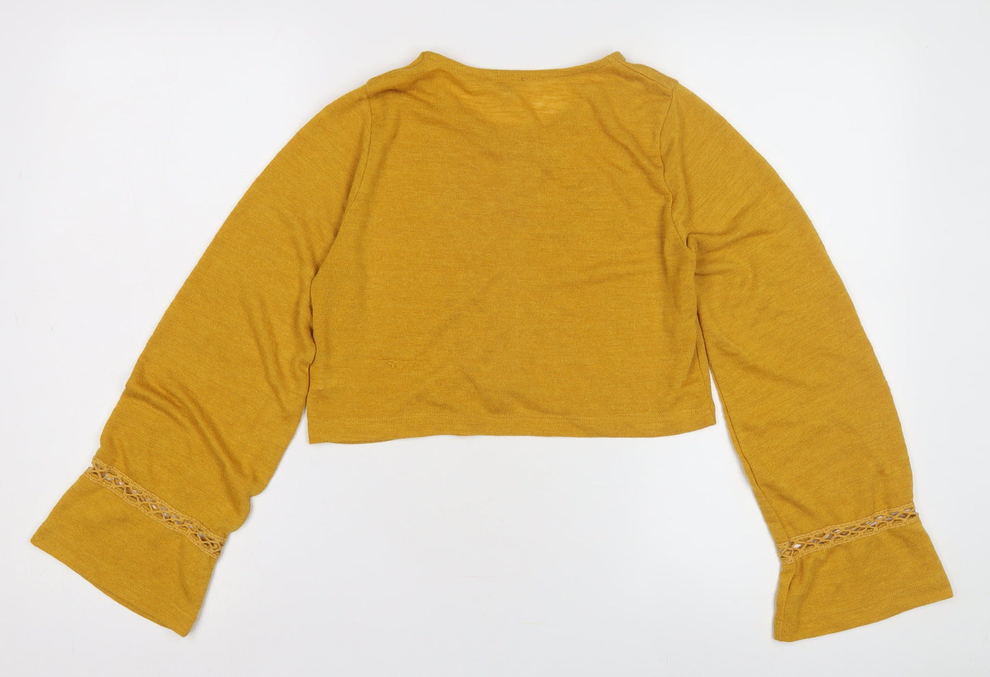 River Island Women's Yellow Shrug Size 8