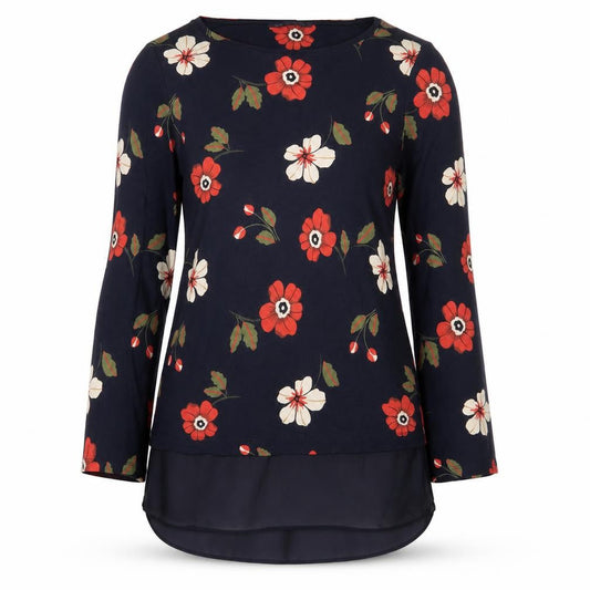Marks and Spencer Women's Floral Tunic Blouse Size 12