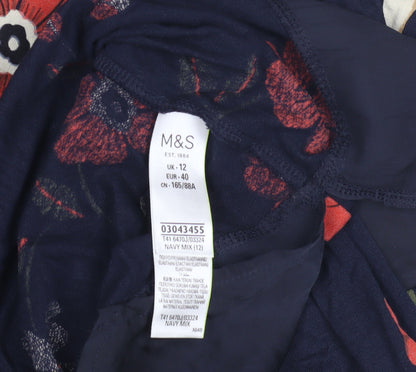 Marks & Spencer Women's Floral Tunic Blouse Size 12