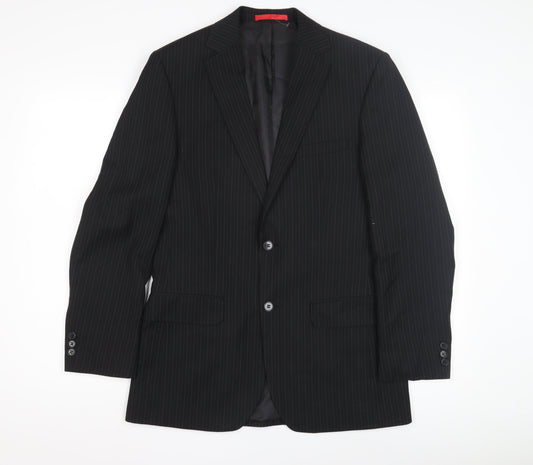 Burton Men's Black Regular Fit Blazer 36R