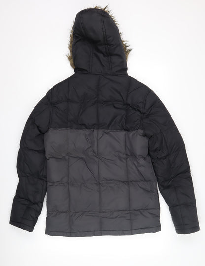 Voi Womens Jeans Co. Black Puffer Jacket S