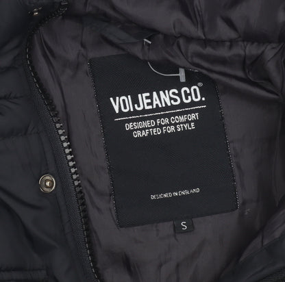 Voi Womens Jeans Co. Black Puffer Jacket S
