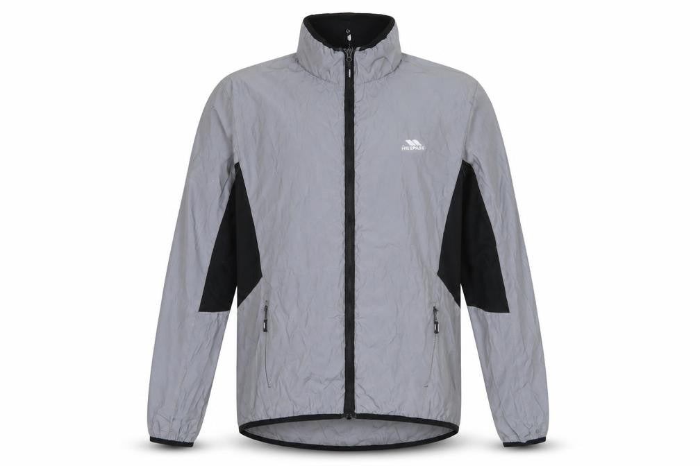 Trespass Men's Grey S Basic Windbreaker Jacket 35"-37"