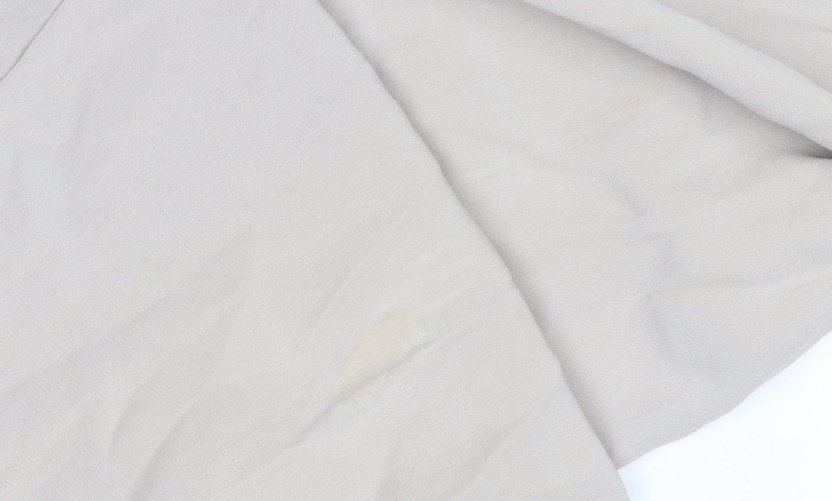 Reiss Women's Beige Trousers - Size S, Casual Style