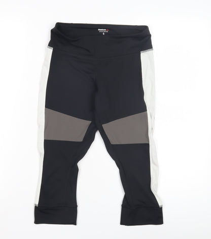 Reebok Women's Black Compression Leggings, Size S