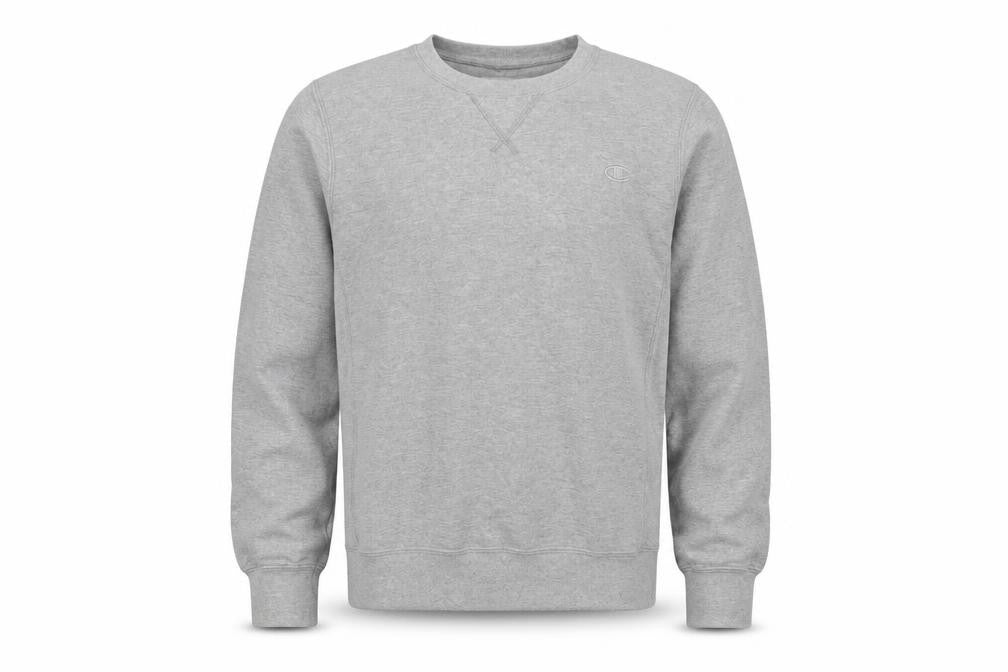 Champion Grey Unisex Sweatshirt M Eco-Friendly Logo