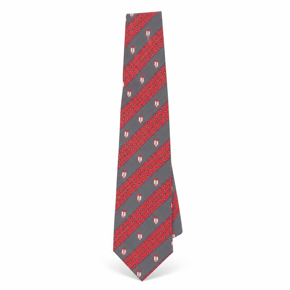 Gianni Versace Men's Red Silk Paisley Tie