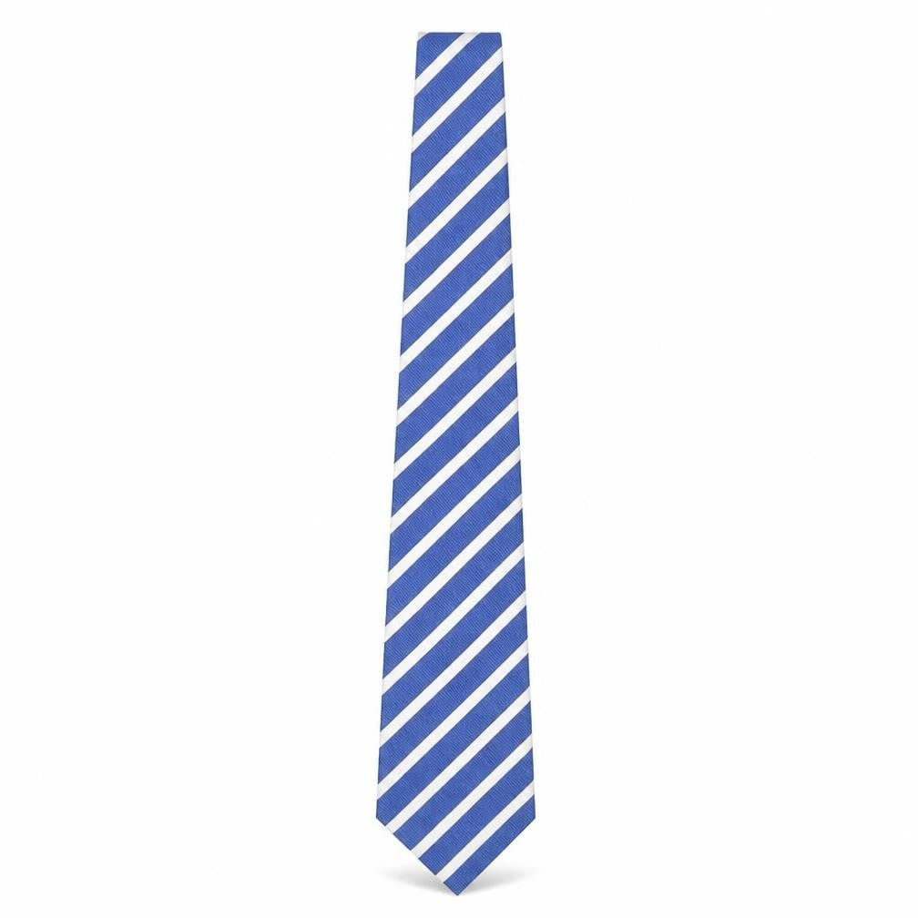 Jeff Banks Men's Blue Striped Silk Tie