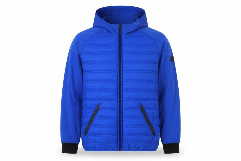 Threadbare Men's Blue Puffer Jacket M