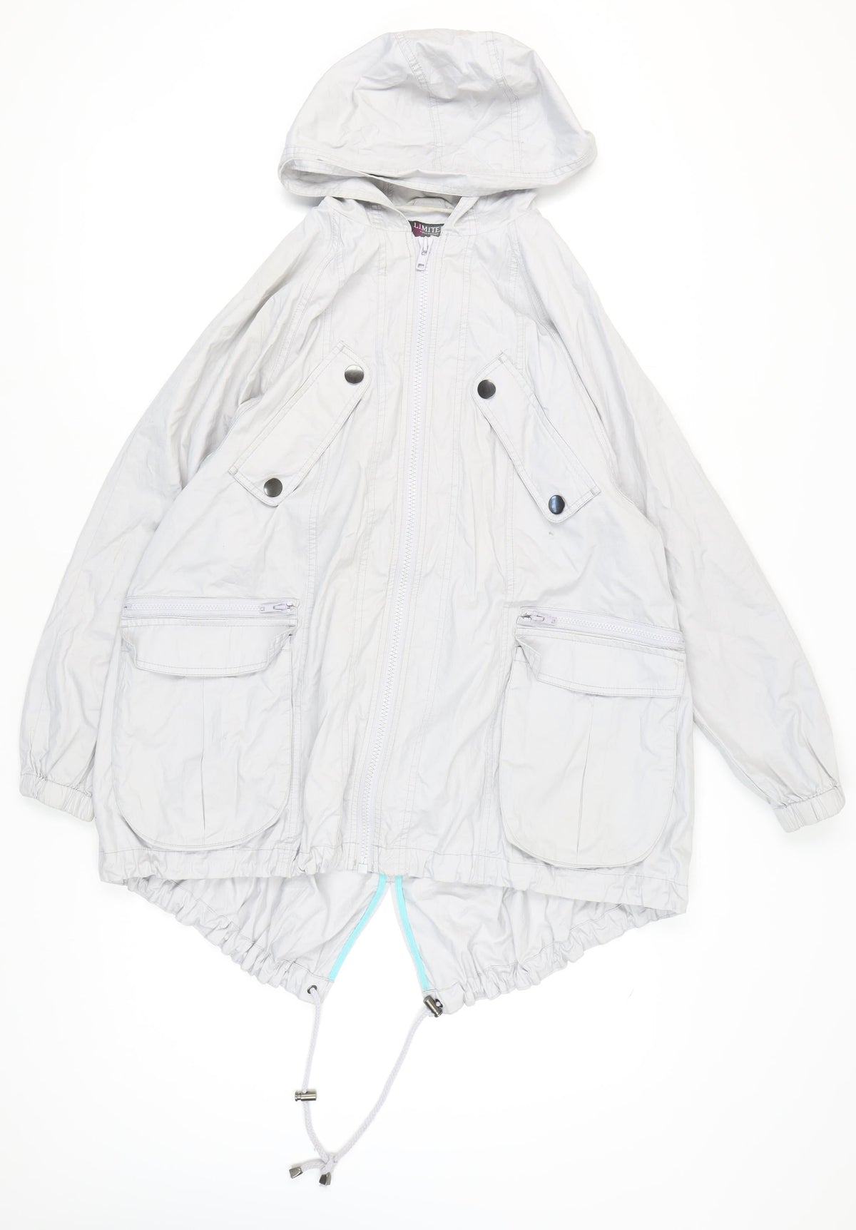 Marks & Spencer Women's Grey Parka Jacket UK 8