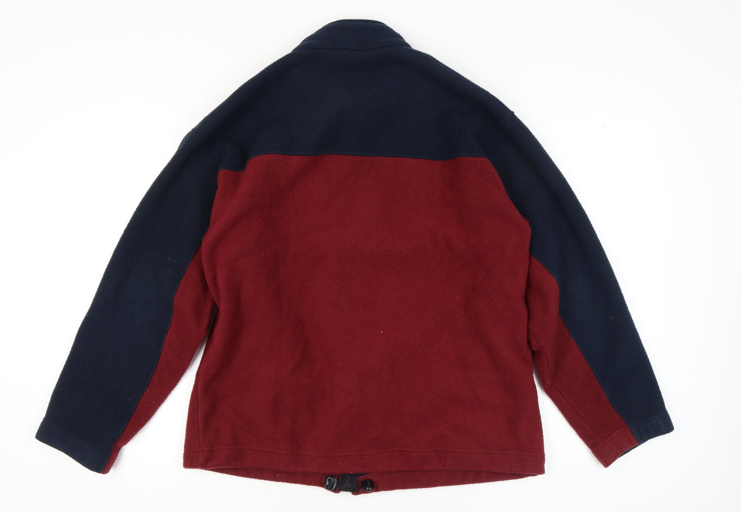 Marks and Spencer Men's Red Blue Fleece Jacket L