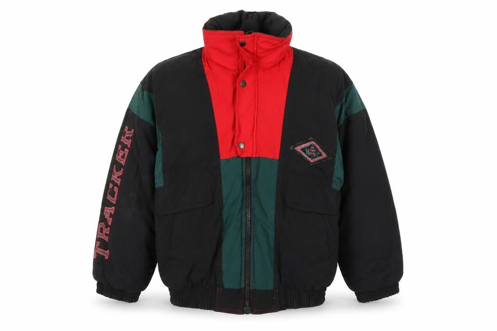 Wavelength Boys Black Colourblock Jacket 9-10 Years