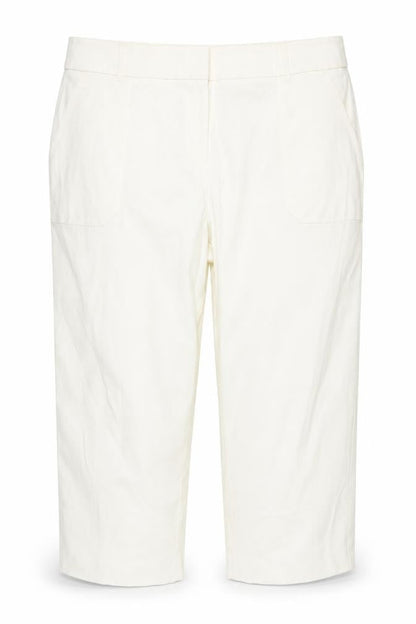 Next Women's White Cotton Trousers Size 22