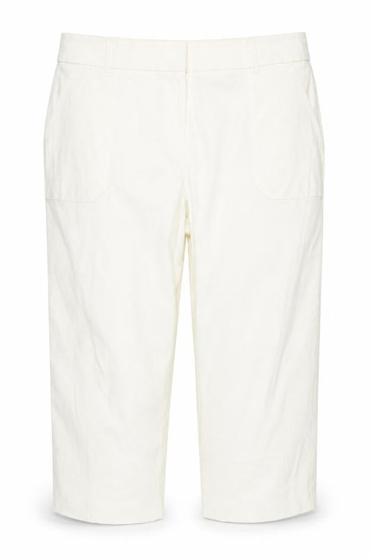 Next Women's White Cotton Trousers Size 22