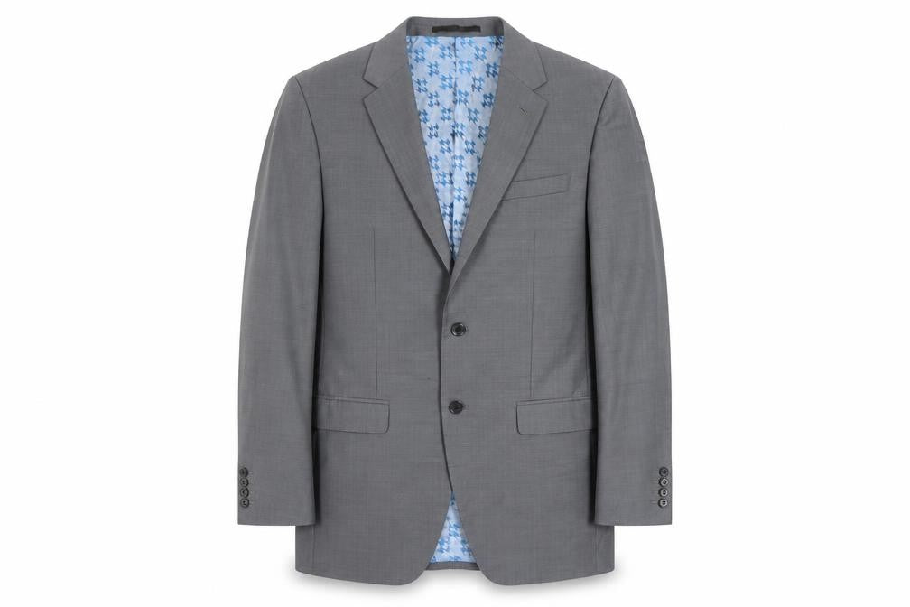 Marks & Spencer Men's Grey Long Blazer 38L