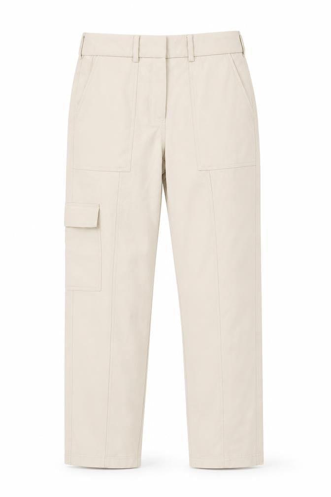 Next Beige Cargo Trousers Women’s Size 6 Pockets