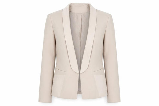 Marks & Spencer Women's Beige Suit Jacket Size 10