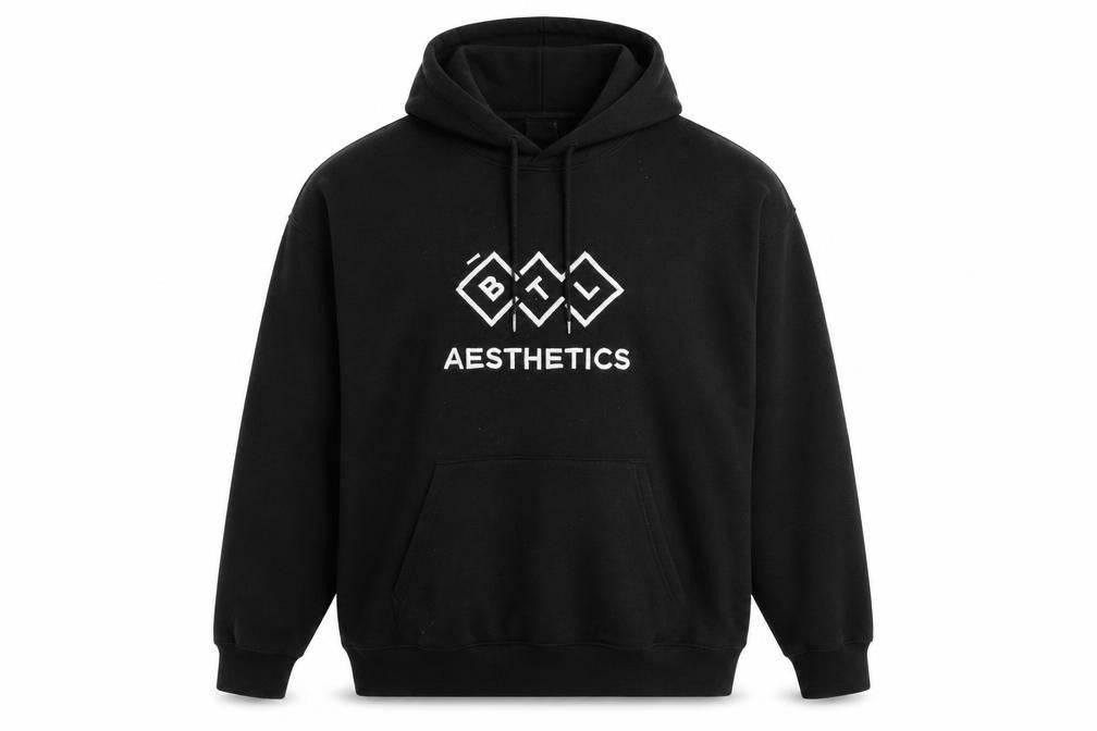 H&M Men's Black 2XL Pullover Hoodie - Stylish & Comfy