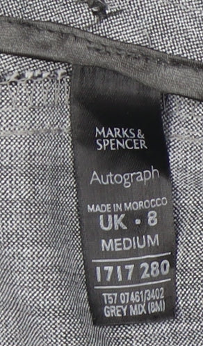 Marks and Spencer Women's Grey Trousers Size M