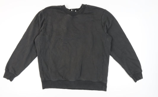 Next Men's Black Pullover Sweatshirt Size L
