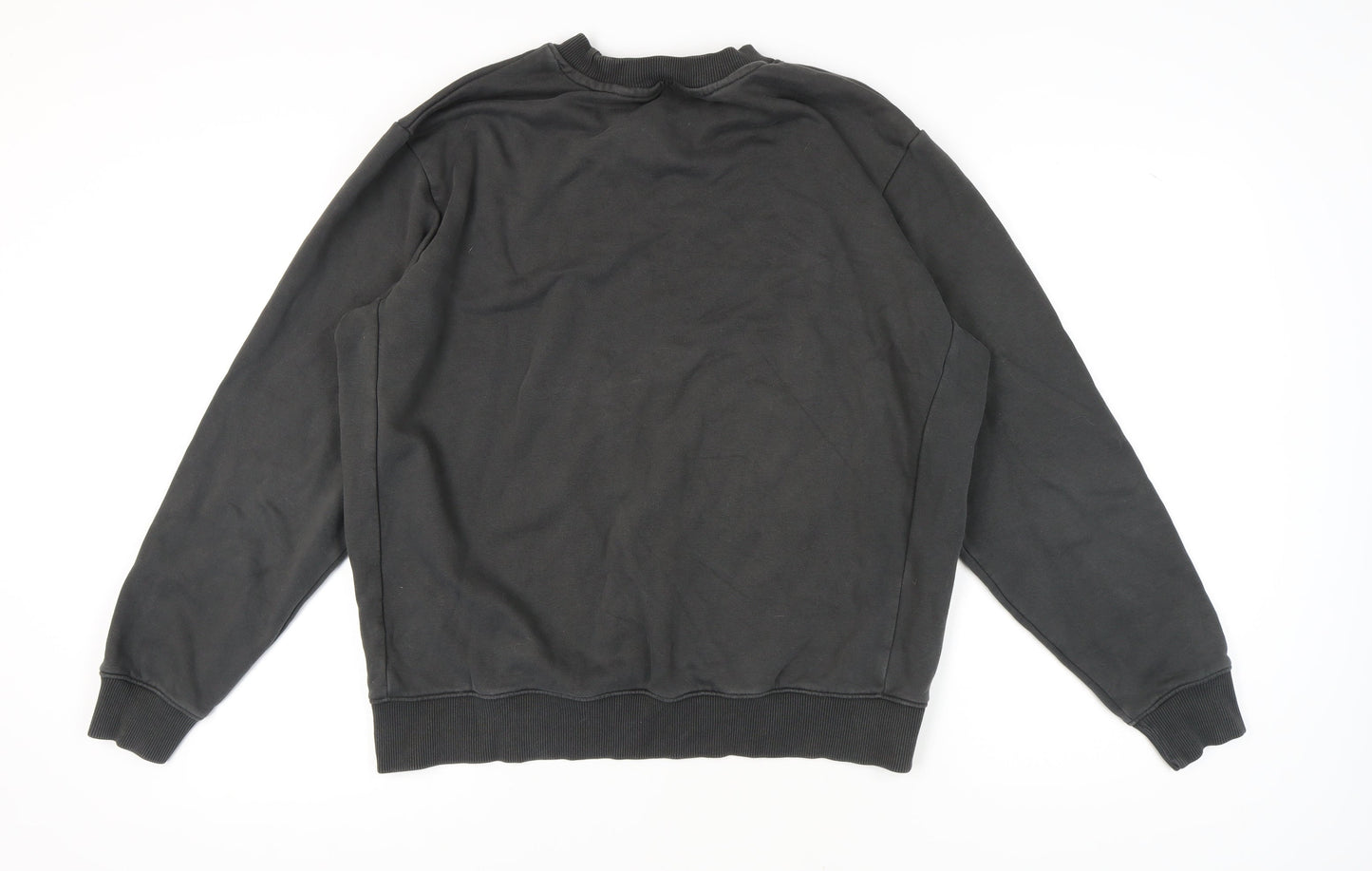 Next Men's Black Pullover Sweatshirt Size L
