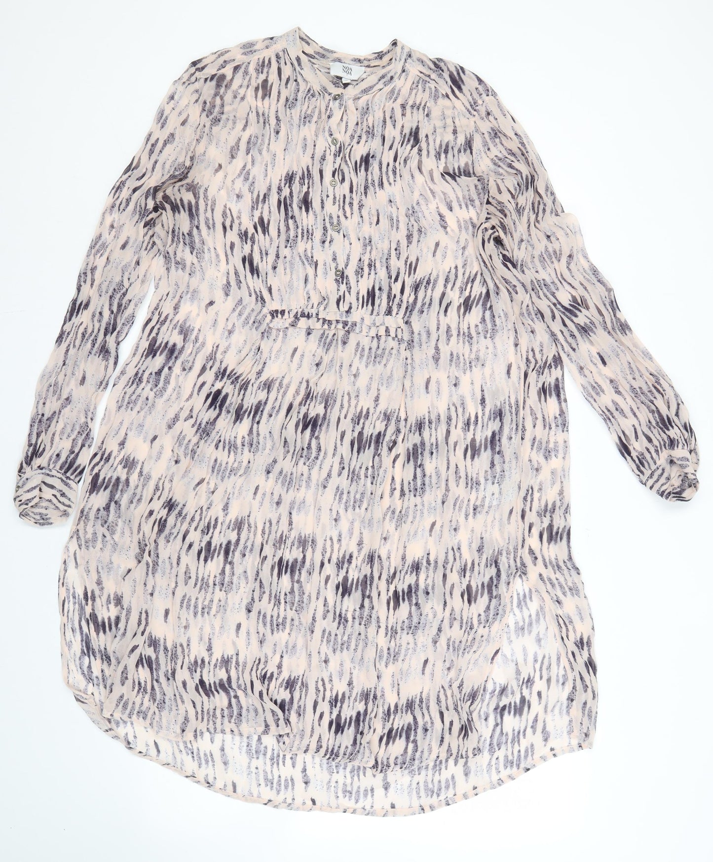 Noa Noa Women's Multicoloured Long Sleeve Dress Size 8