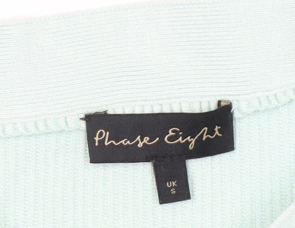 Phase Mens Eight Green Lightweight Button Jumper