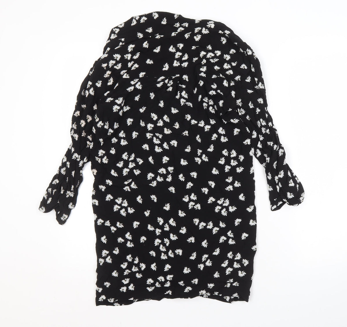 Urban Outfitters Women's Black Floral Dress Medium