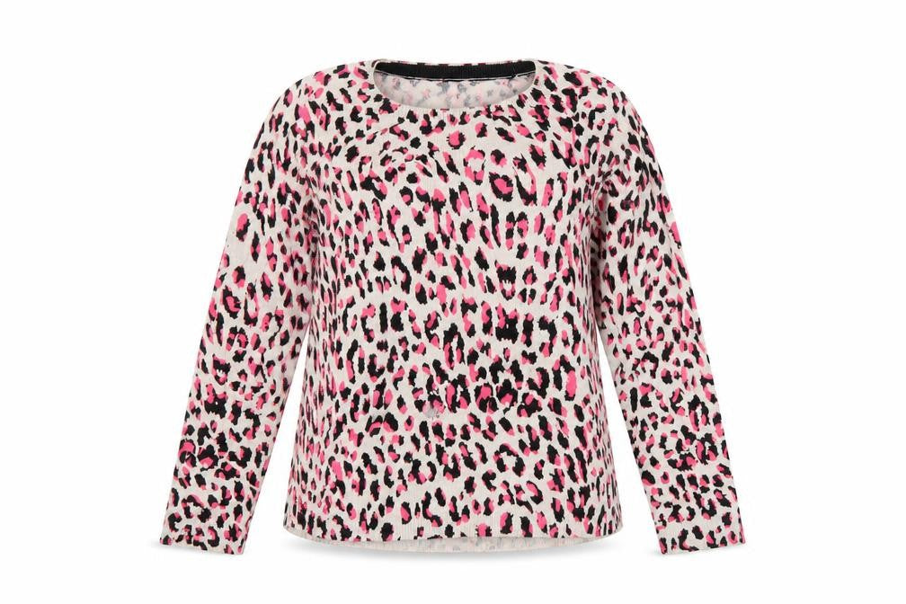 John Lewis Women's Multicolour Animal Print Jumper M