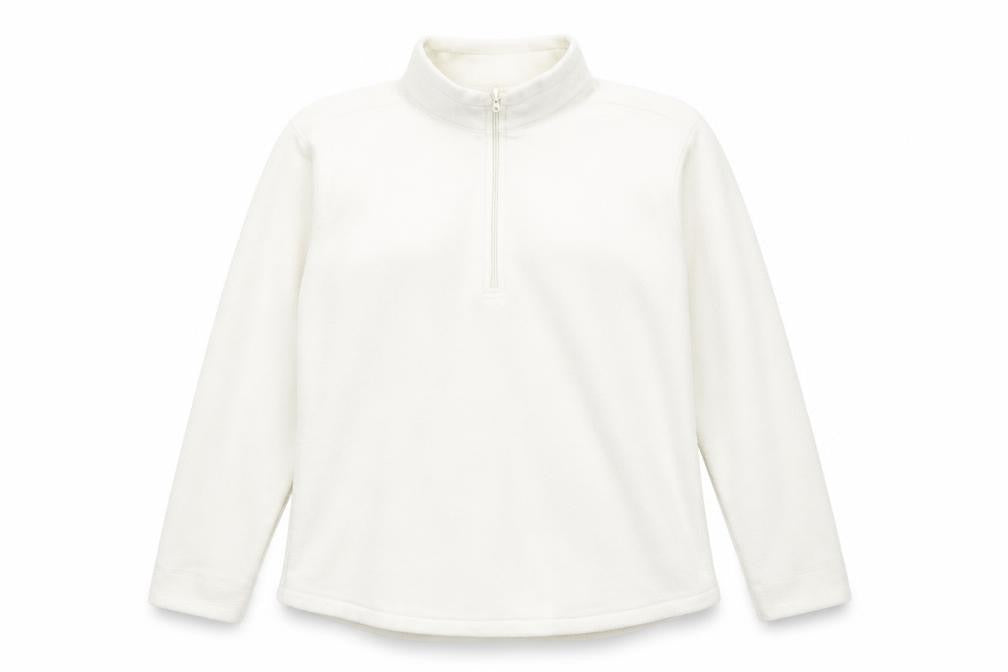 Peter Storm Women's White Fleece Sweatshirt Size 16