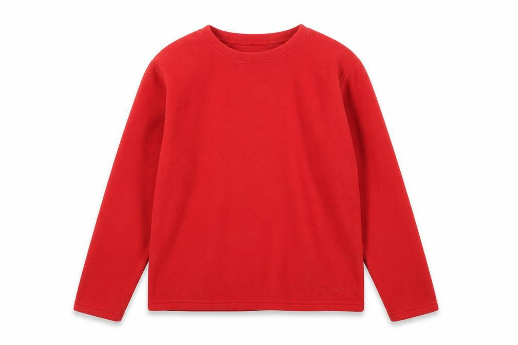 Peter Storm Boys Red Fleece Pullover Sweatshirt, Size 13