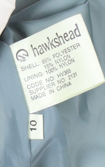 Hawkshead Women's Beige Mid-Length Coat Size 10
